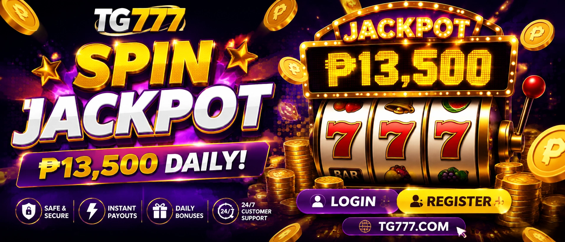 TG7772 Online Slot Philippines hero visual 2