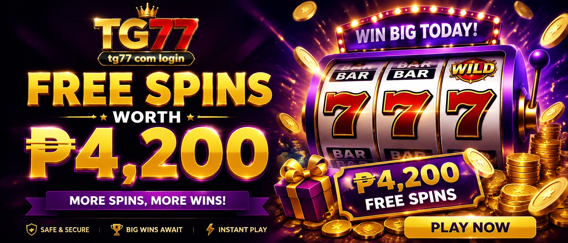 TG7772 Online Slot Philippines hero visual 3